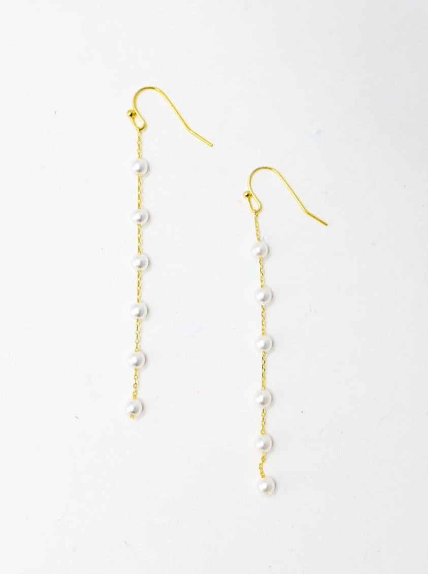 String of Pearls Earring