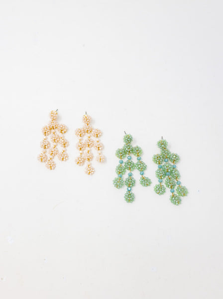 Floral Chandelier Earrings