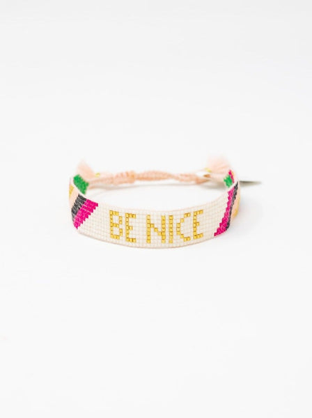 Be Nice Tassel Bracelet