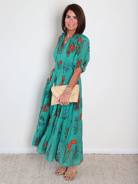 Shania Flower Print Dress