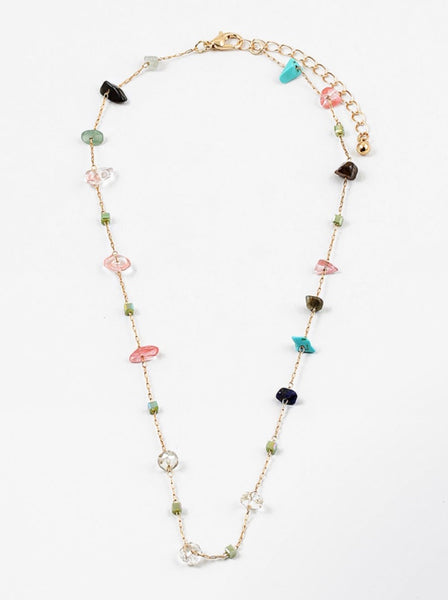 Spring Stone Necklace