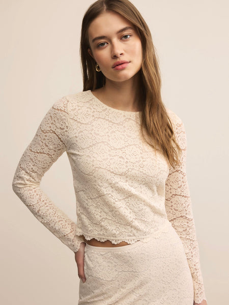 Z Supply} Aurora Lace Top – Vintage Charm
