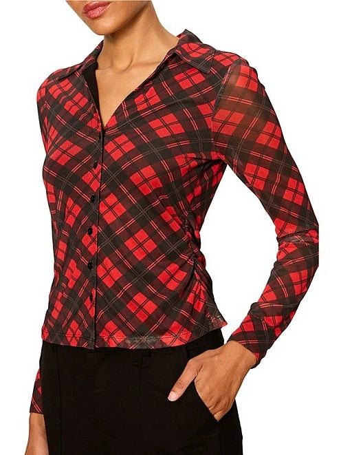 Sanctuary Juno Button Front Shirt