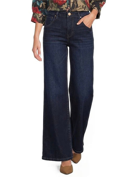 Kut from the Kloth Maya High Rise Fab Ab Wide Leg Regular Hem
