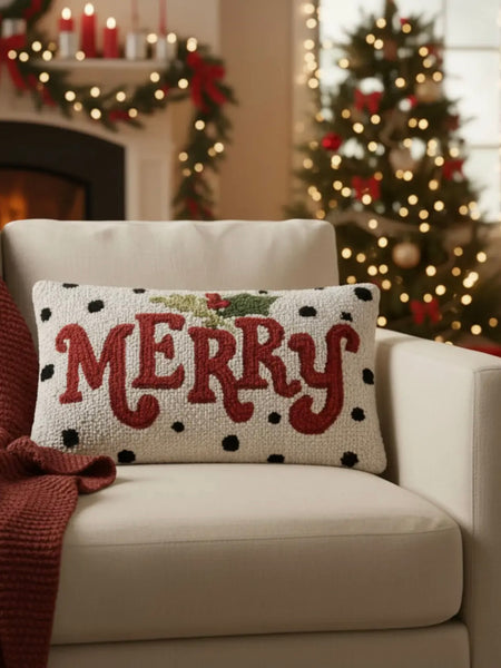 16" x 9" Holiday Peking Pillow