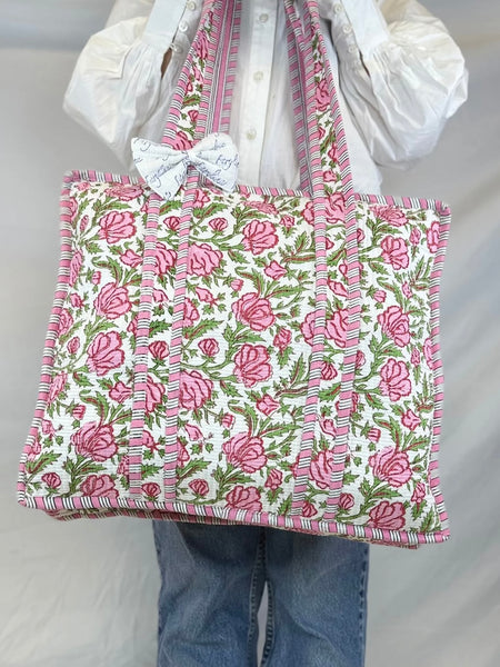 Jane Quilted Tote