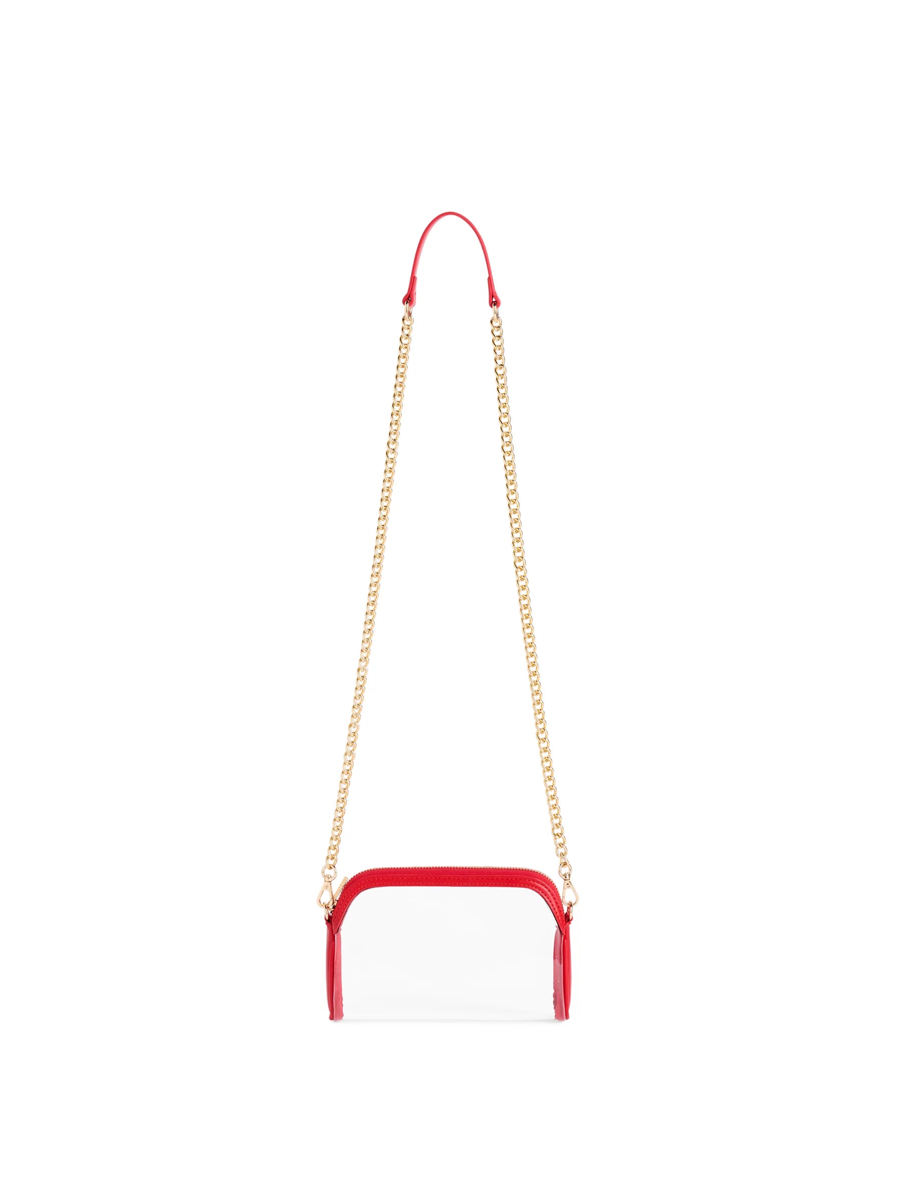 Clear Taylor Chain Crossbody