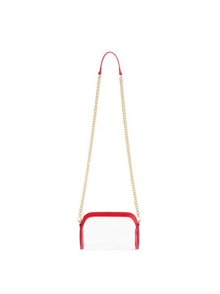 Clear Taylor Chain Crossbody