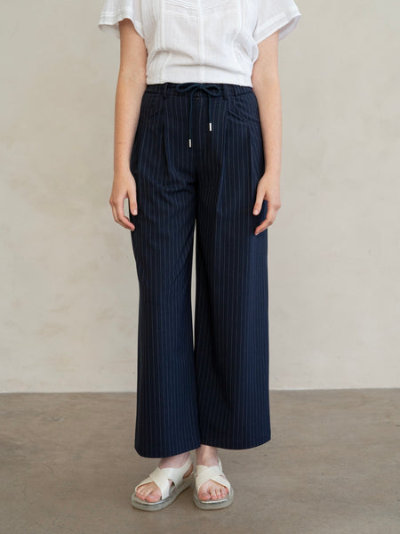 Rynlee Tailored Pinstripe Wide Leg Trouser