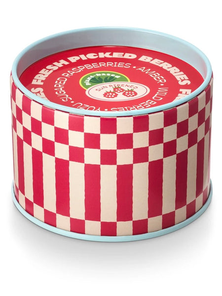 Farmers Market Tin Candle