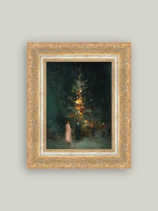 Tree In Lights 10" x 12"