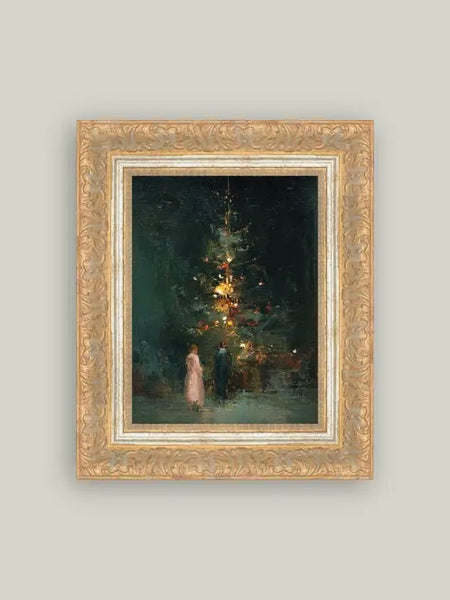 Tree In Lights 10" x 12"