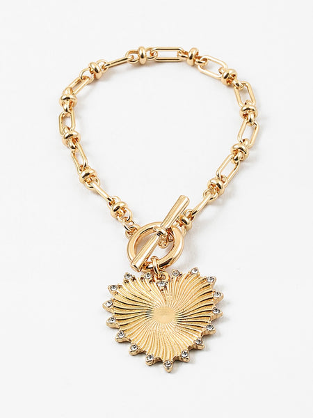 Shining Heart Bracelet
