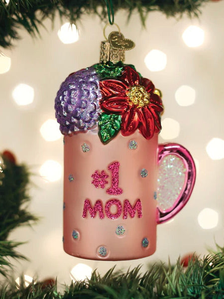 Best Mom Mug Ornament