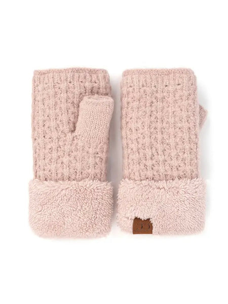 Smock Stitch Mittens