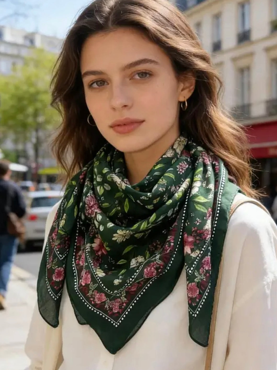 Garden Silk Scarf