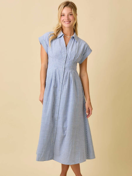 Marty Midi Shirt Dress