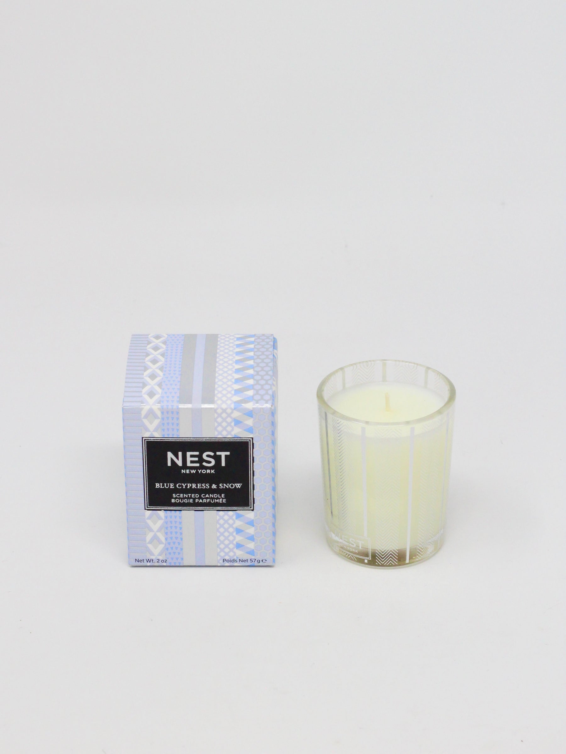 Nest Blue Cypress & Snow Candle
