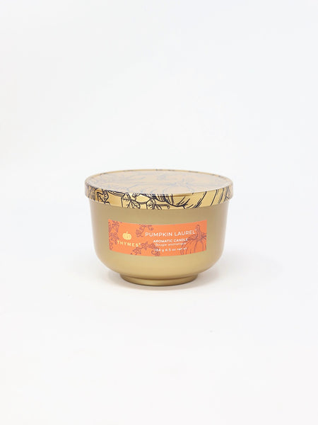 Pumpkin Laurel Tin Candle