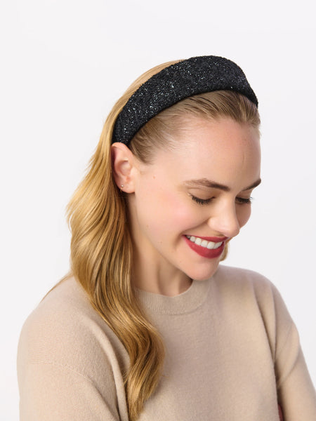 Wide Tweed Headband
