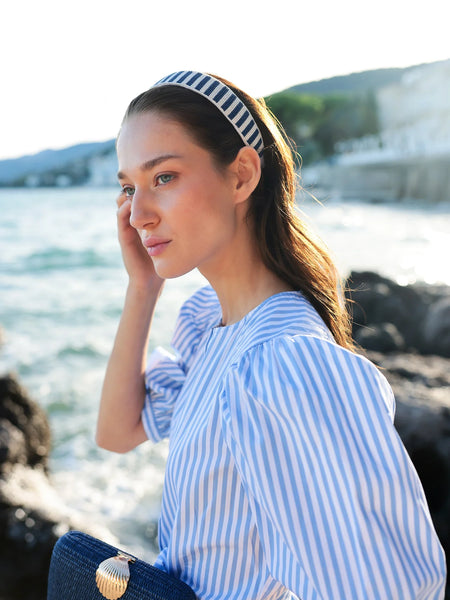Beaded Stripe Headband