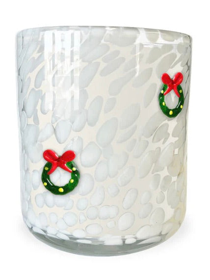 Mistletoe Wreath 12oz. Icon Candle