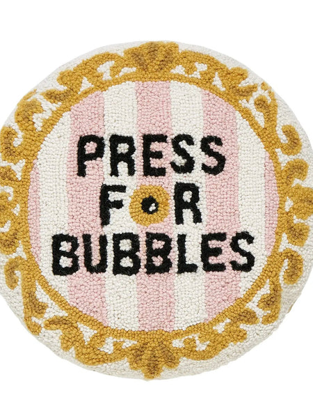 Peking 16" Round Bubble Bell Pillow