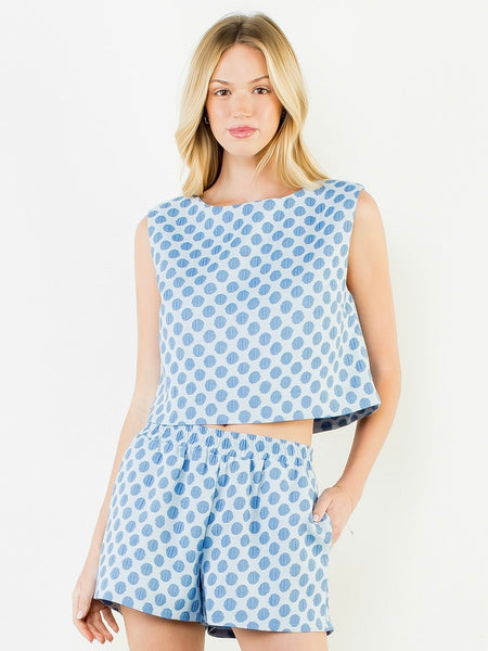 Patricia Polka Dot Top