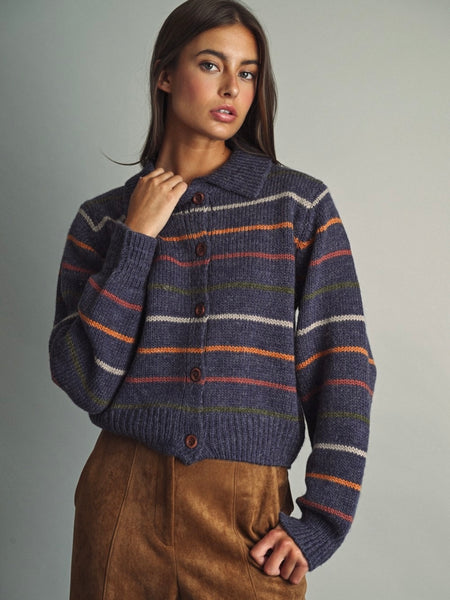 Vintage-Inspired Knit Cardigan