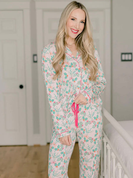 Mistletoe Charlotte Pajama set