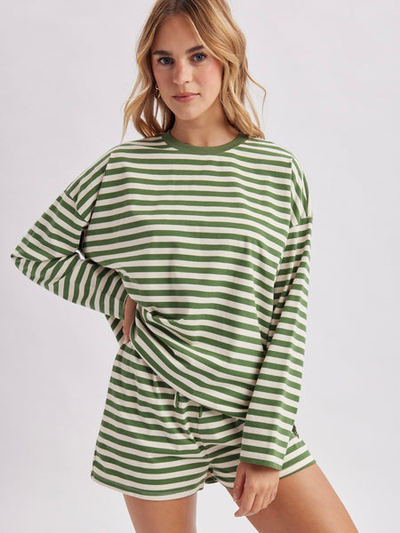 Seth Stripe Shorts
