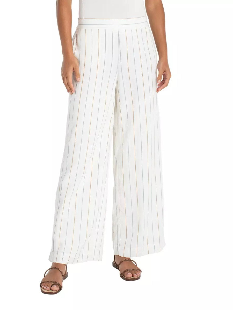 Liverpool Pull on Wide Leg Woven Pant