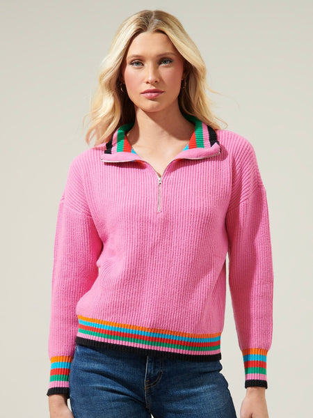 Mariott Rainbow Stripe Sweater