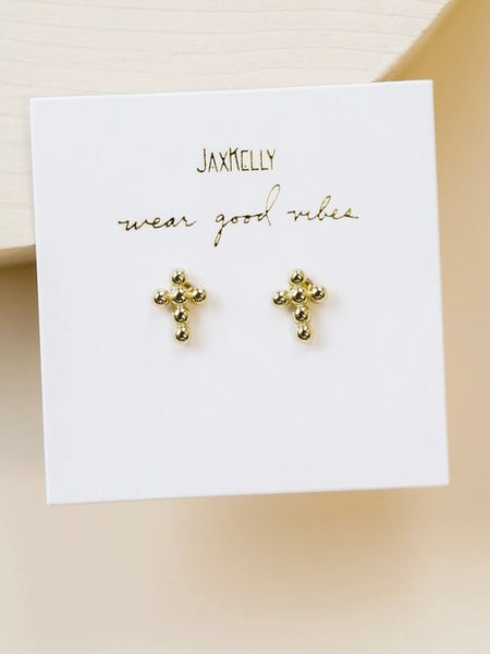 Cross Stud Earring