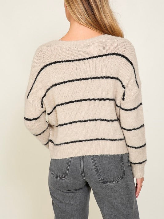 Harper Striped  Sweater