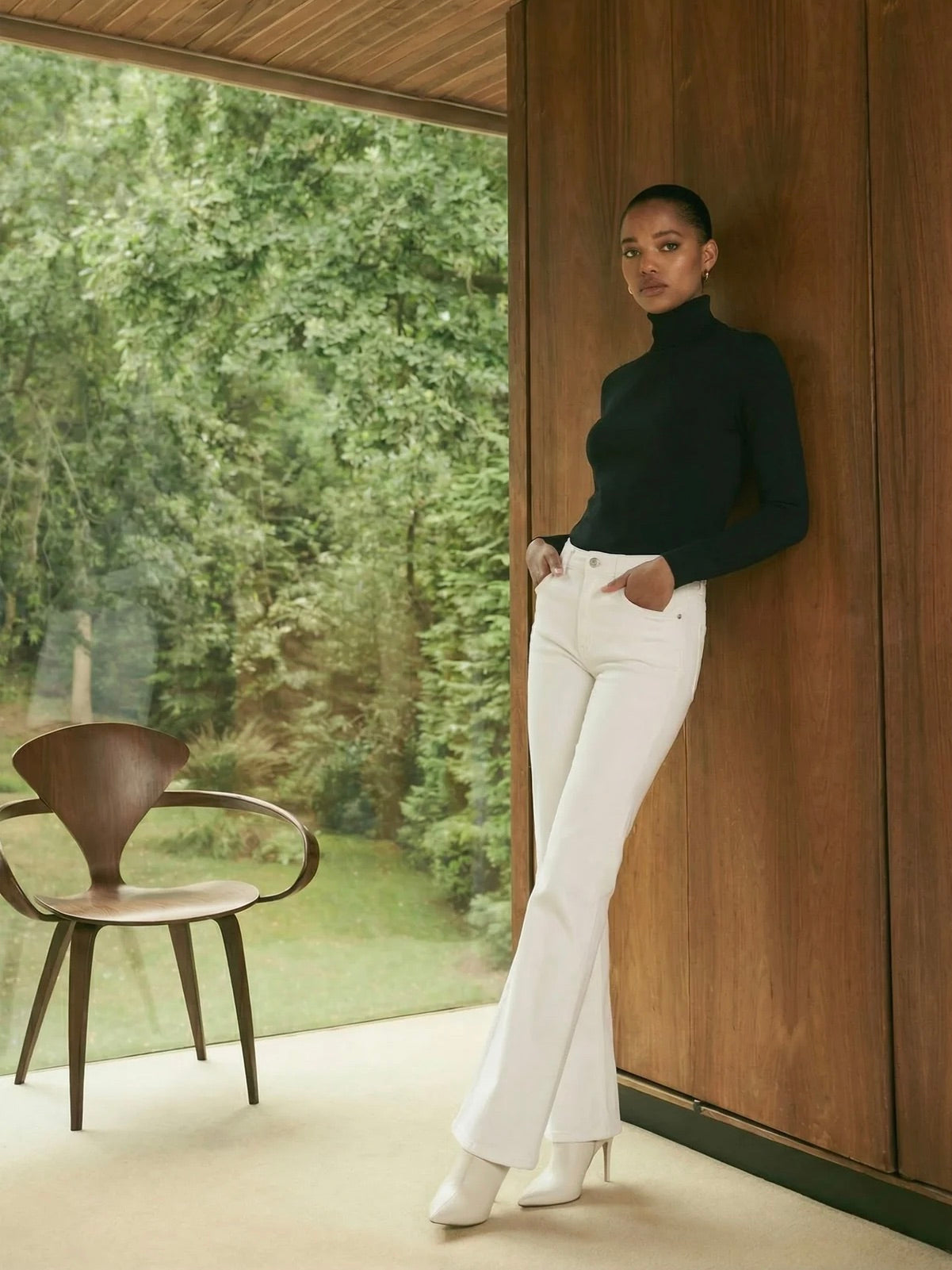 Oliver Logan : Stanley Mid-Rise Bootcut