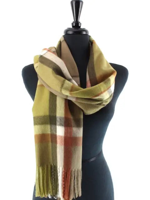 Fenella Plaid Scarf
