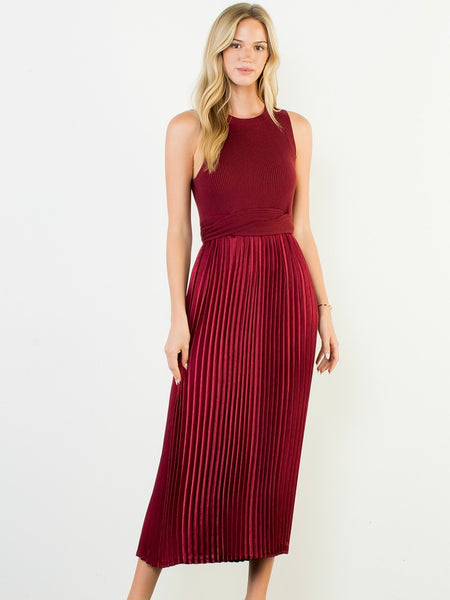 Annabelle Mixed Media Dress