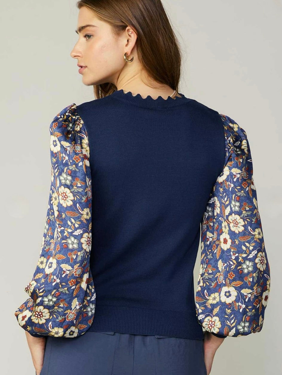 Amherst Floral Sleeve Top