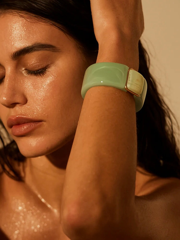 {Ellie Vail} Ziva Acrylic Bangle Bracelet