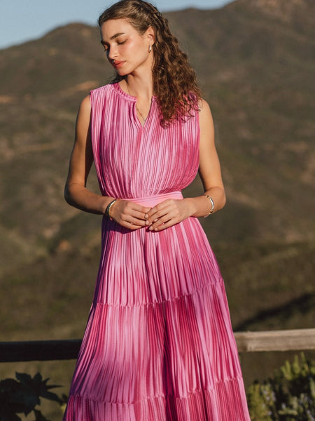 Pamela Pleated Dress