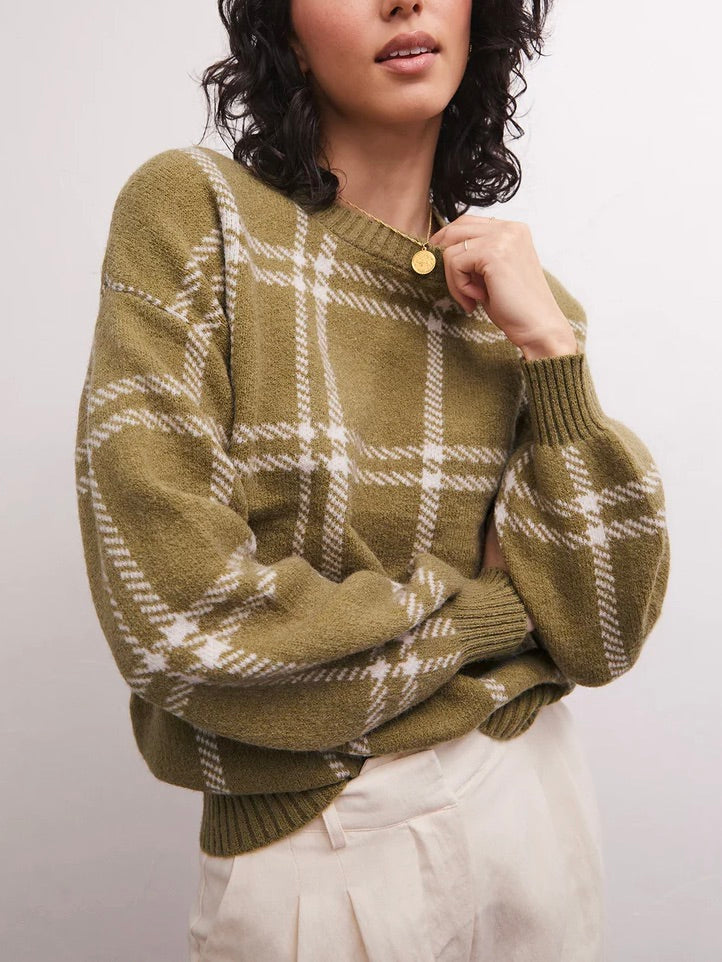 Jolene Plaid Sweater