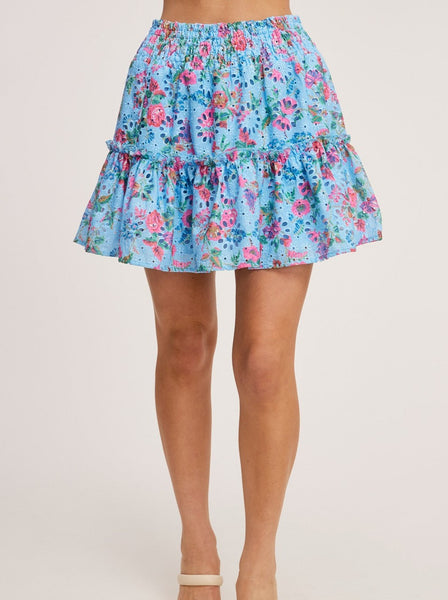 Gabriella Tiered Mini Skirt