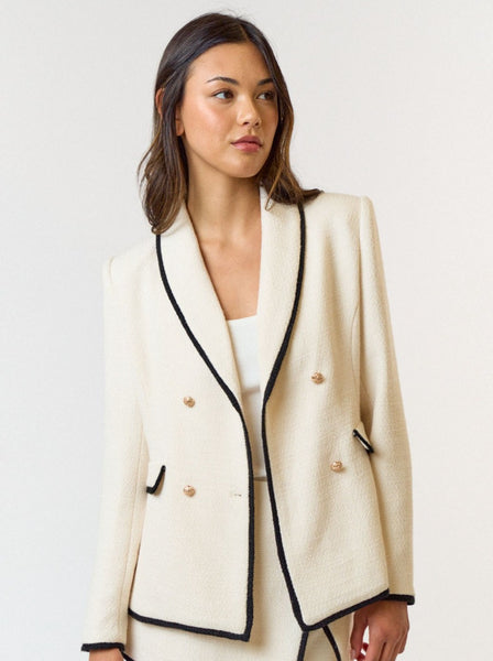 Contrast Blazer