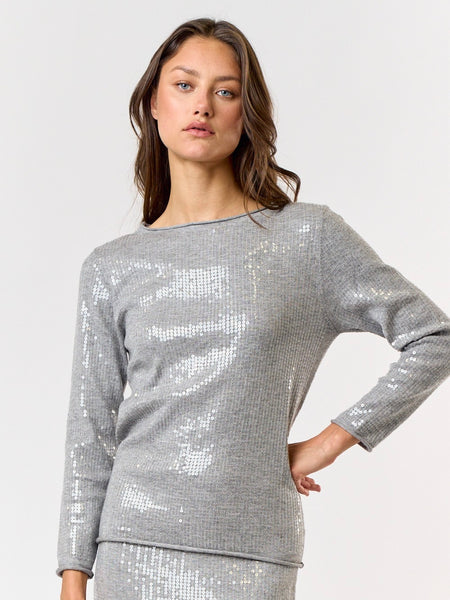 Maddie Sequin Top