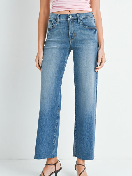 Just Black Denim : Slim Palazzo With Scissor Cut