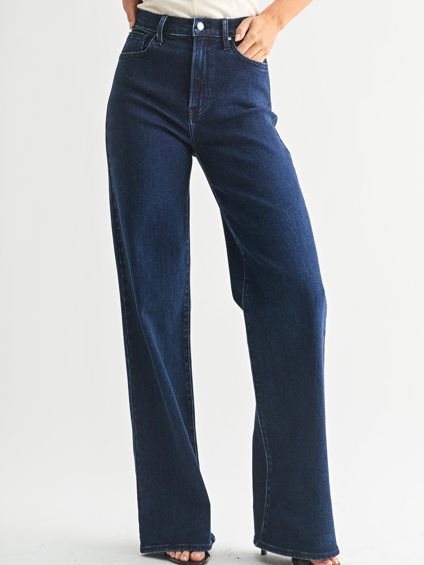 Just Black Denim Palazzo Jean