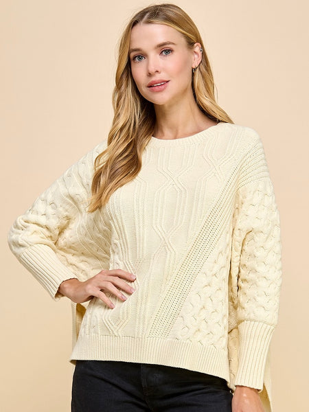 Cable Me Cozy Sweater