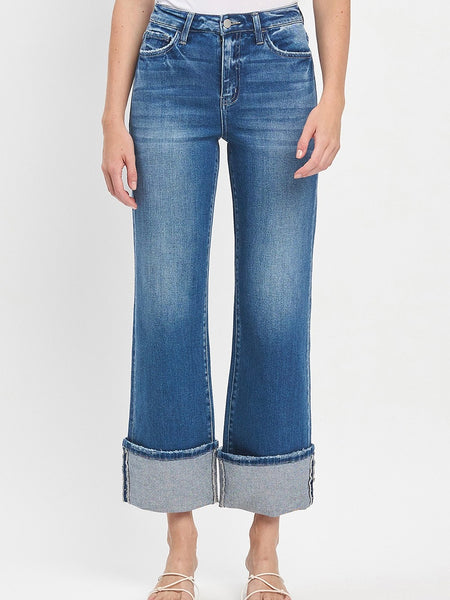 Flying Monkey : 90's Vintage Flare Cuff Jean