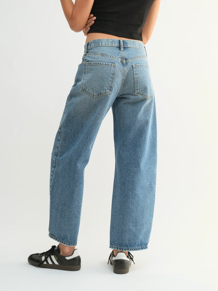 Just Black Denim : Barrel Jean